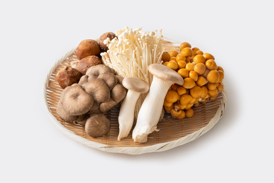【キノコ類】低カロリーで食物繊維が豊富なデトックス食材