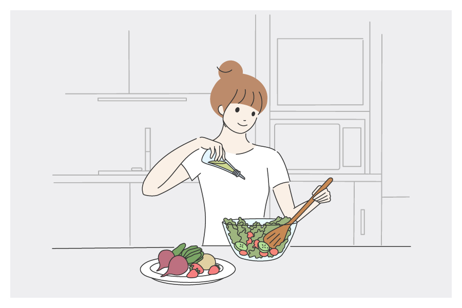 野菜だけ＆運動なしダイエットで痩せる？