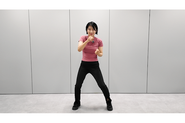 格闘技エクササイズ（アッパー）