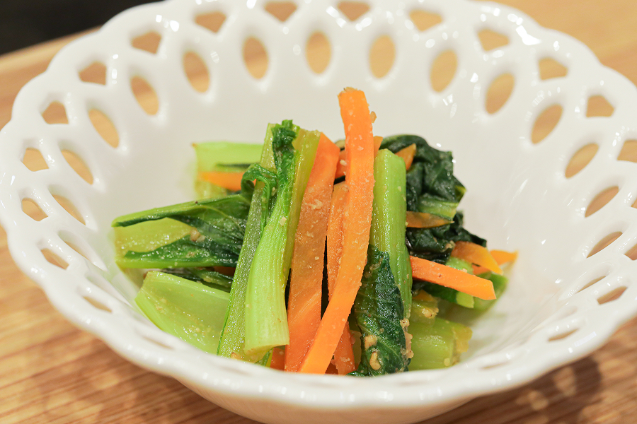 副菜｜小松菜の胡麻和え