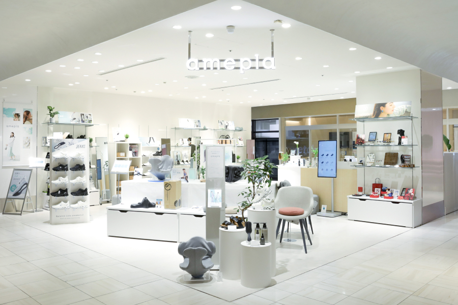 実店舗で試着ができます