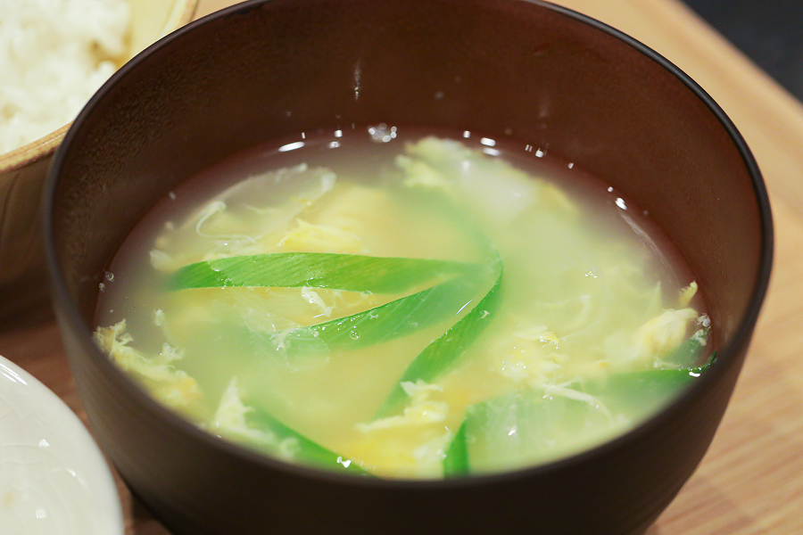 汁物｜中華卵スープ