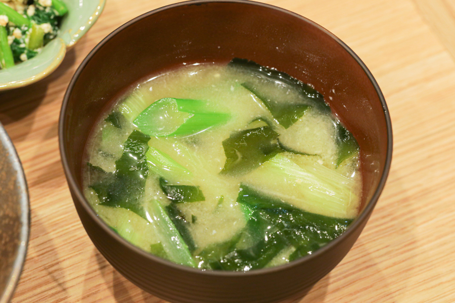 汁物｜長ねぎの味噌汁