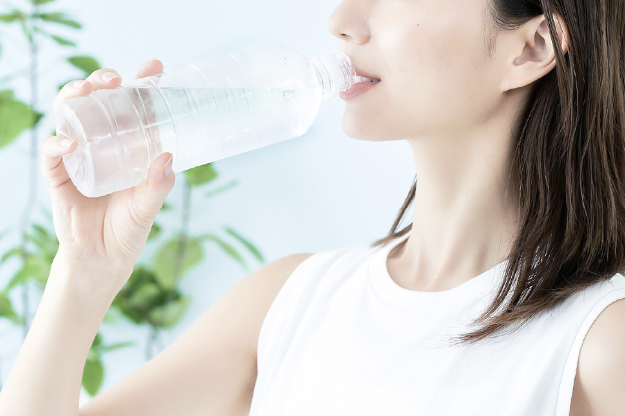 水分をしっかりとる