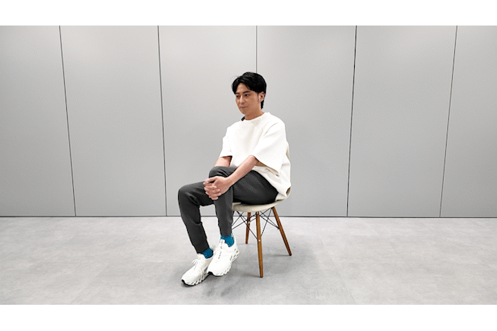 股関節のストレッチ