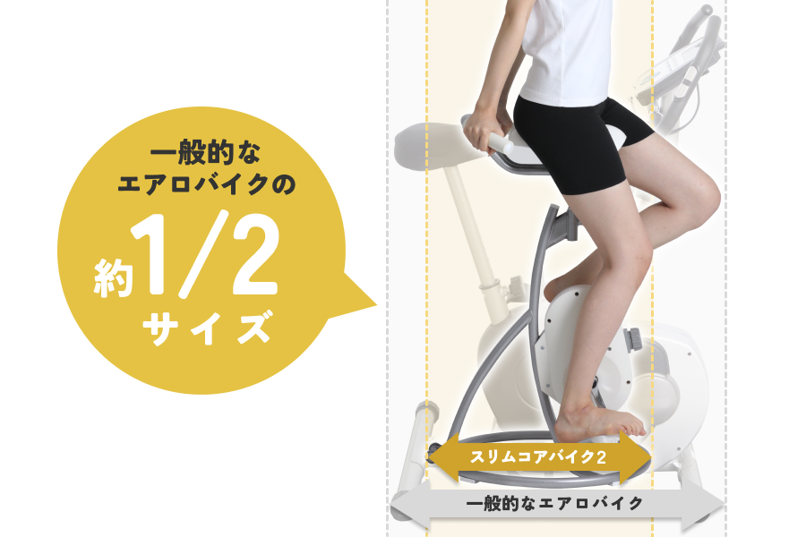 食事制限なし】三日坊主な僕が「スリムコアバイク2」を1ヶ月漕いでみた 