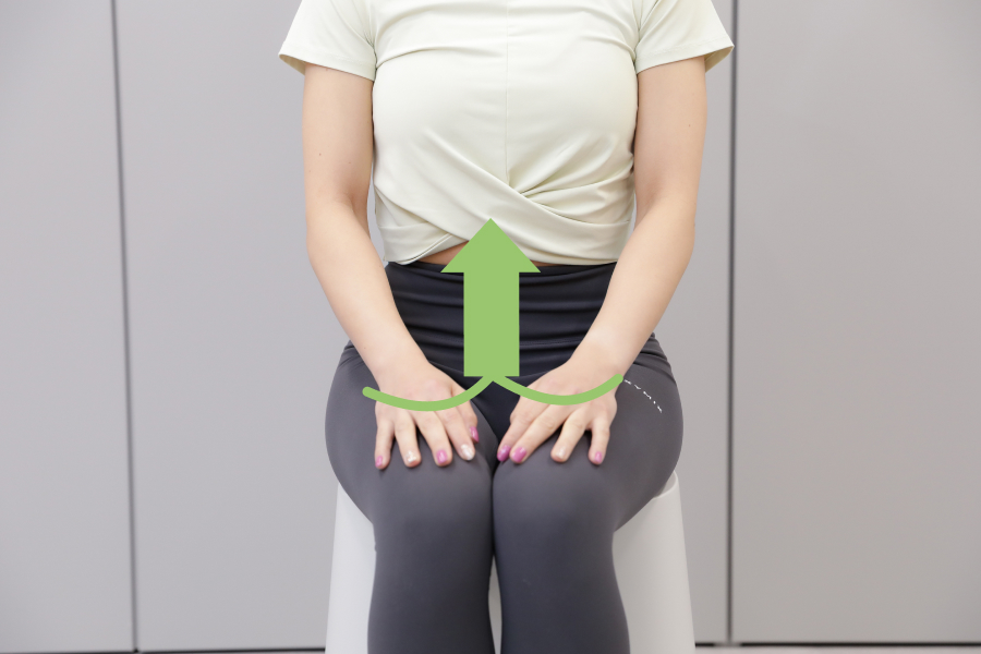 座ってできるシークレットリフト