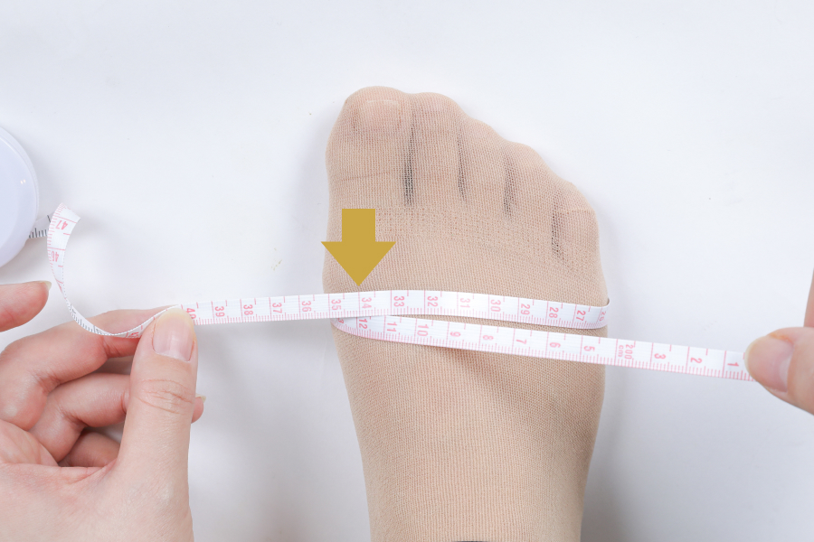 足囲の測り方