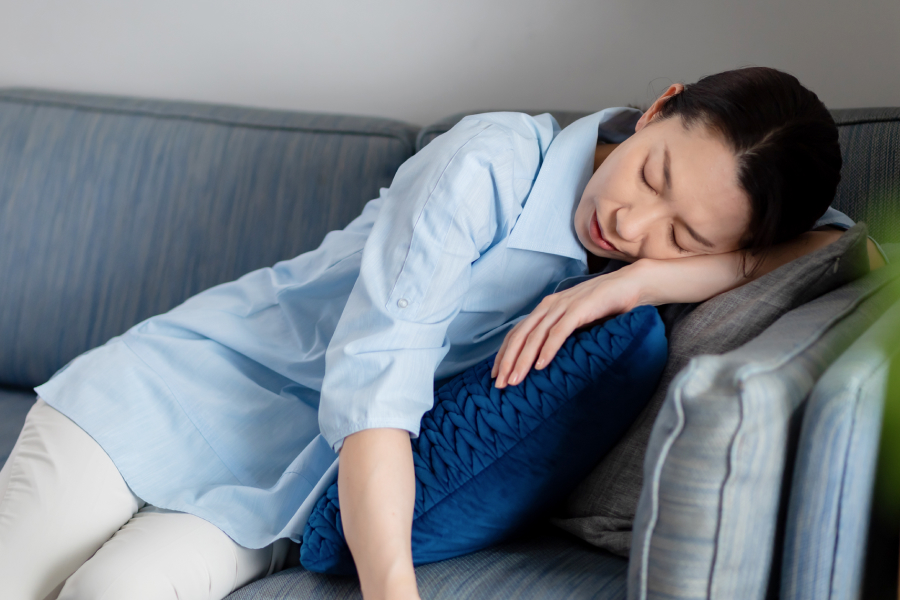 2. 「寒暖差」と「圧迫」により交感神経が優位な状態が続く