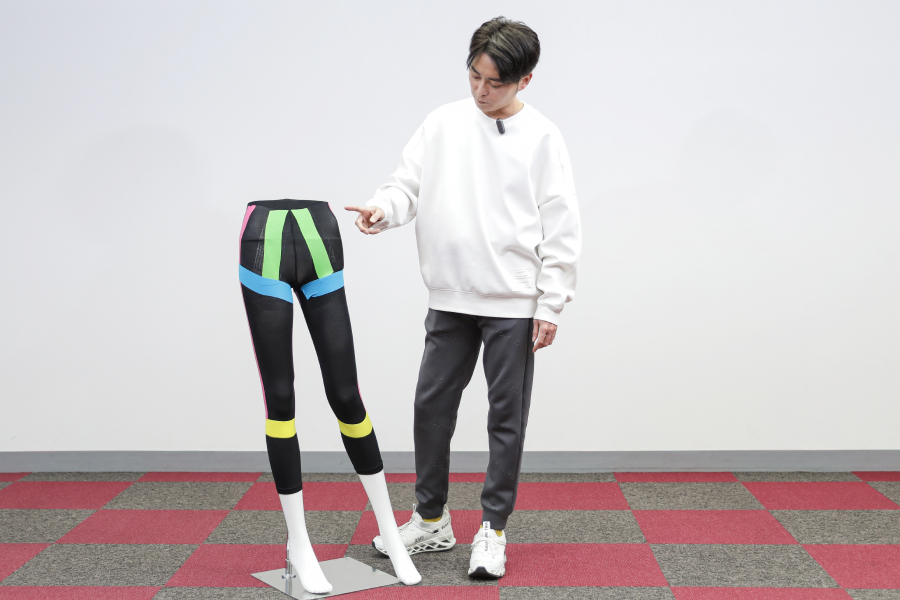 久野秀隆さん監修の元気生活サポートスパッツ