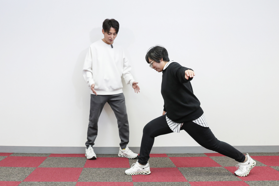 推進力の簡単チェック：２ステップテスト