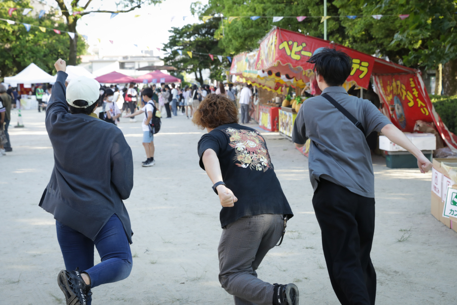 私たちも自然体で楽しく