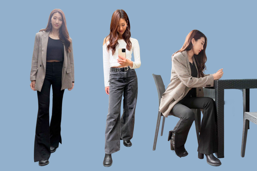 コーディネートにも響かない腹筋感覚ショーツ