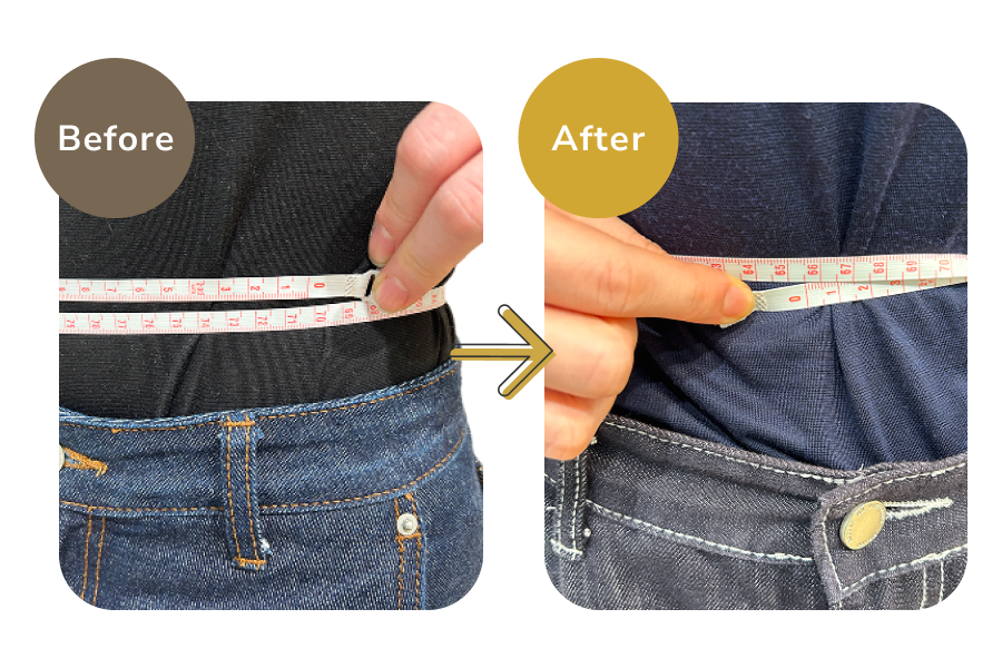 モモカさんのBA_ウエスト