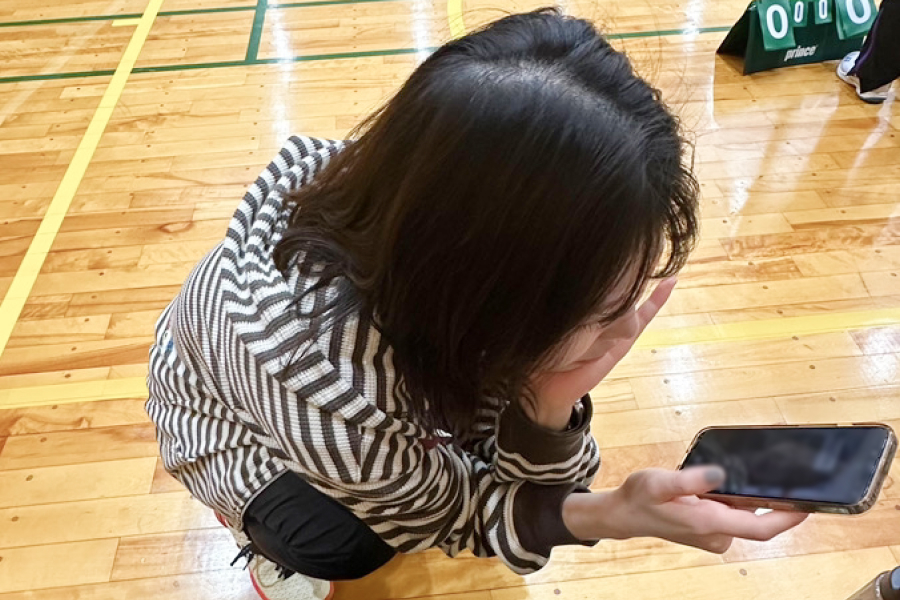 妹に撮られた写真