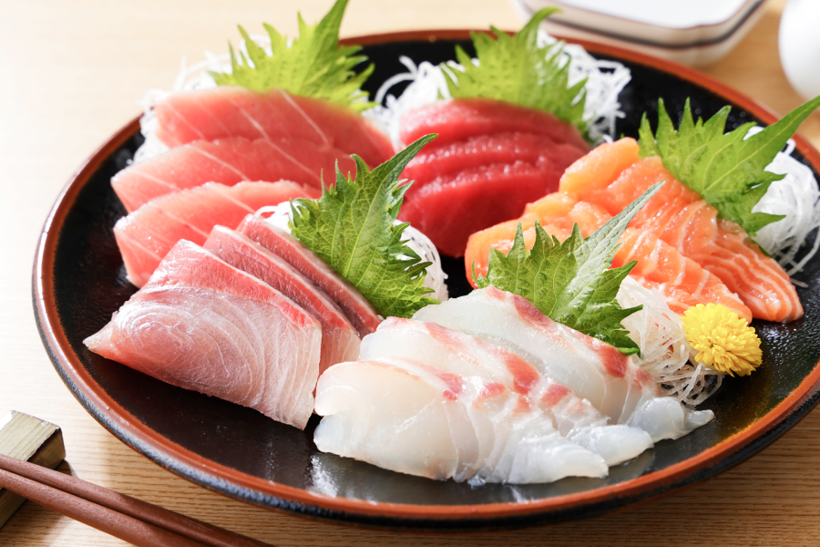 ファスティング後にオススメは刺身定食