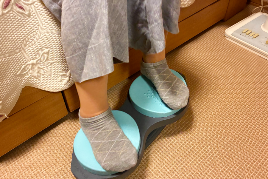 祖母の口コミ：軽すぎると思ったのにじわじわ効いた！