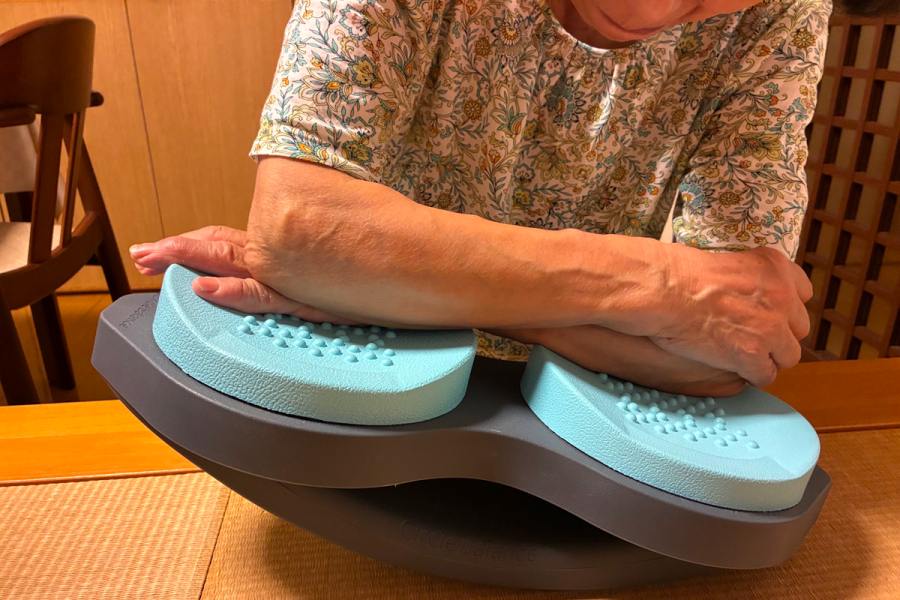祖母の口コミ：軽すぎると思ったのに意外と足にくる
