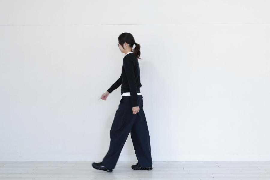 今村さんの“歩き方性格診断”で読み解く、サオリの印象