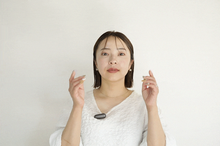 「う」「い」のポーズ