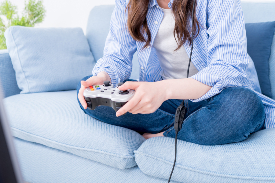 ゲームに夢中になる