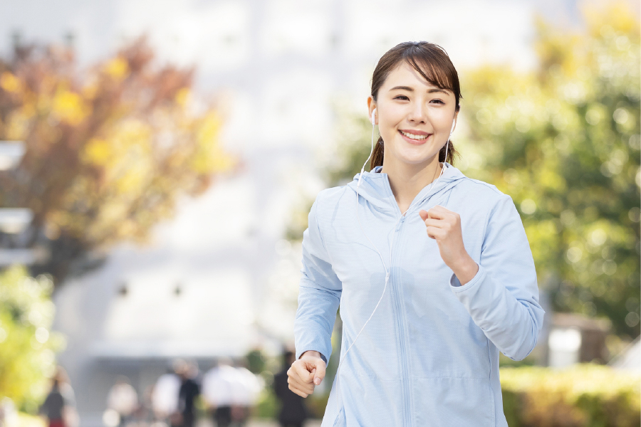 定期的に運動する