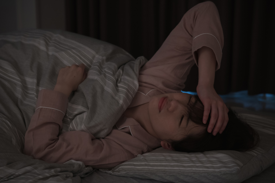 睡眠不足