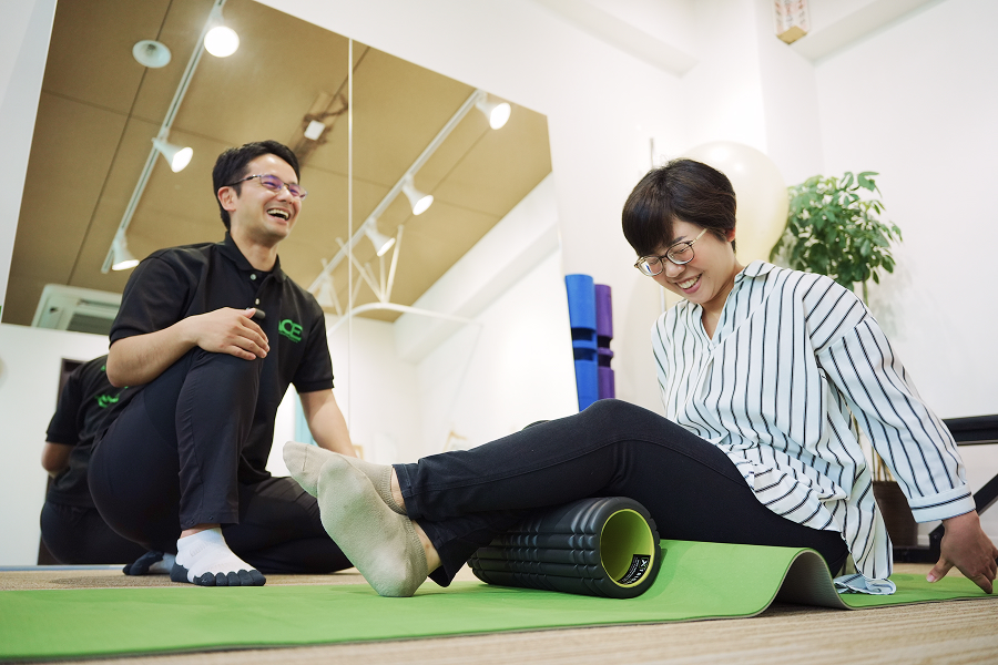 番外編 足を置くだけ ふくらはぎのストレッチ