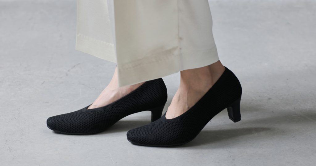 新商品「整体ニットパンプス」がリリースされました。 | amepla
